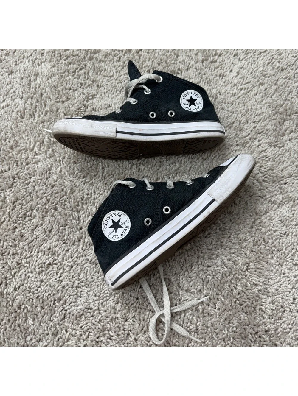 Converse Chuck Taylor All Star Black Sneakers Size 2Y / 3.5 EUR